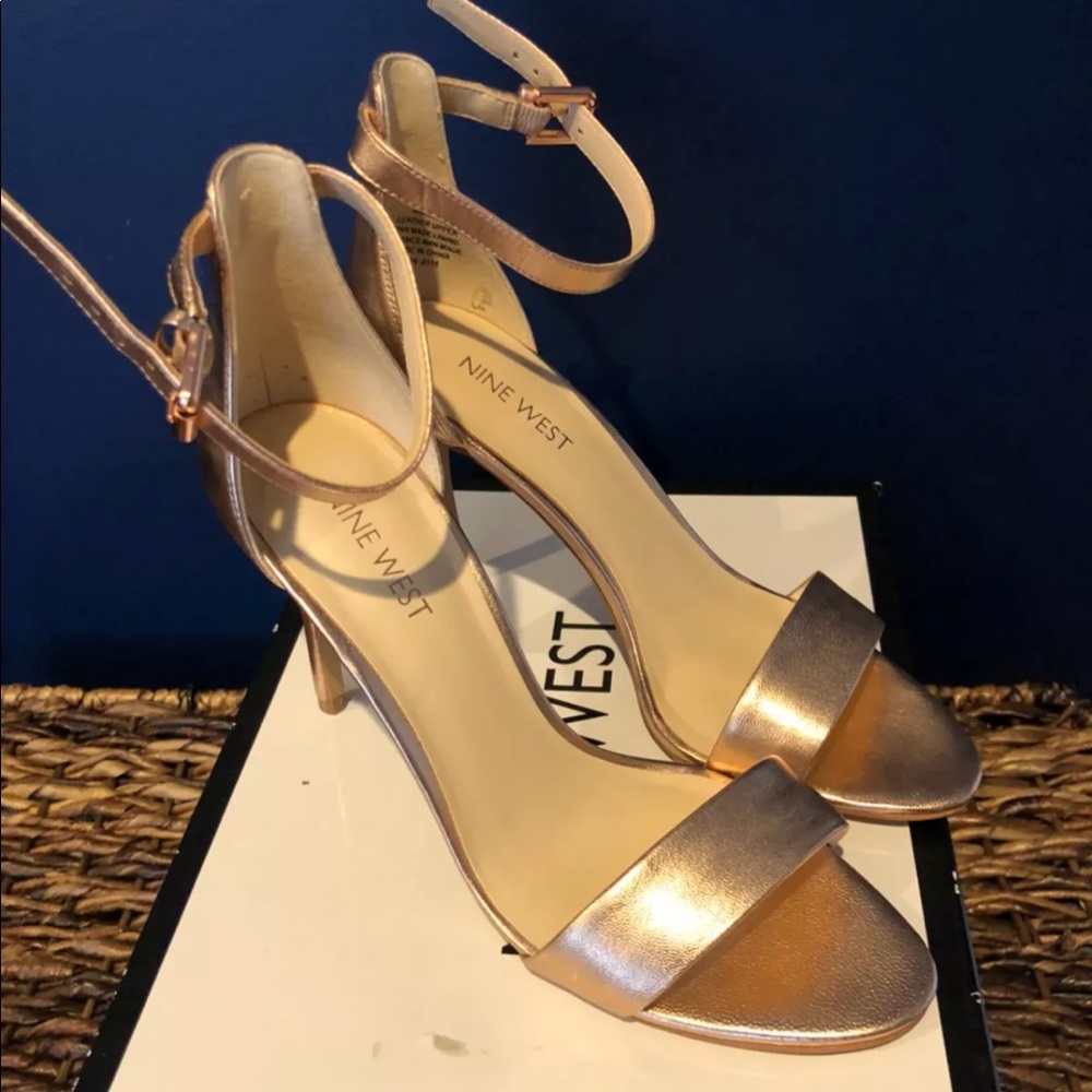 Rose Gold Open Toe Sandal